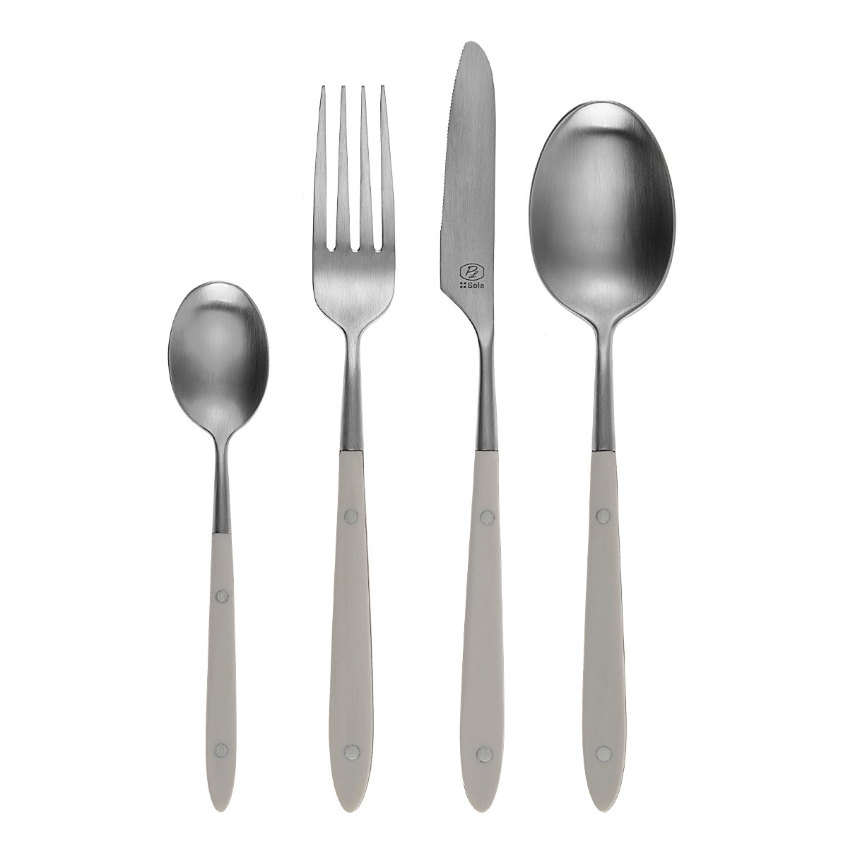 Besteckset 30-tlg. – GAYA Exeter Bistro Stiel Sand