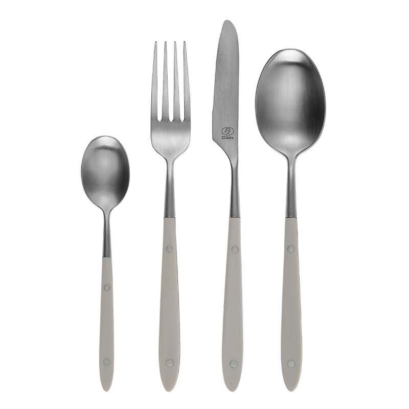 Besteckset 30-tlg. – GAYA Exeter Bistro Stiel Sand
