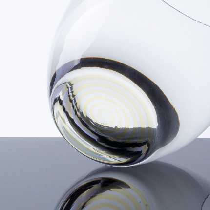 Tumbler-Gläser 460 ml mit gelbem Spiralboden 6 Stk. - Optima Glas Lunasol