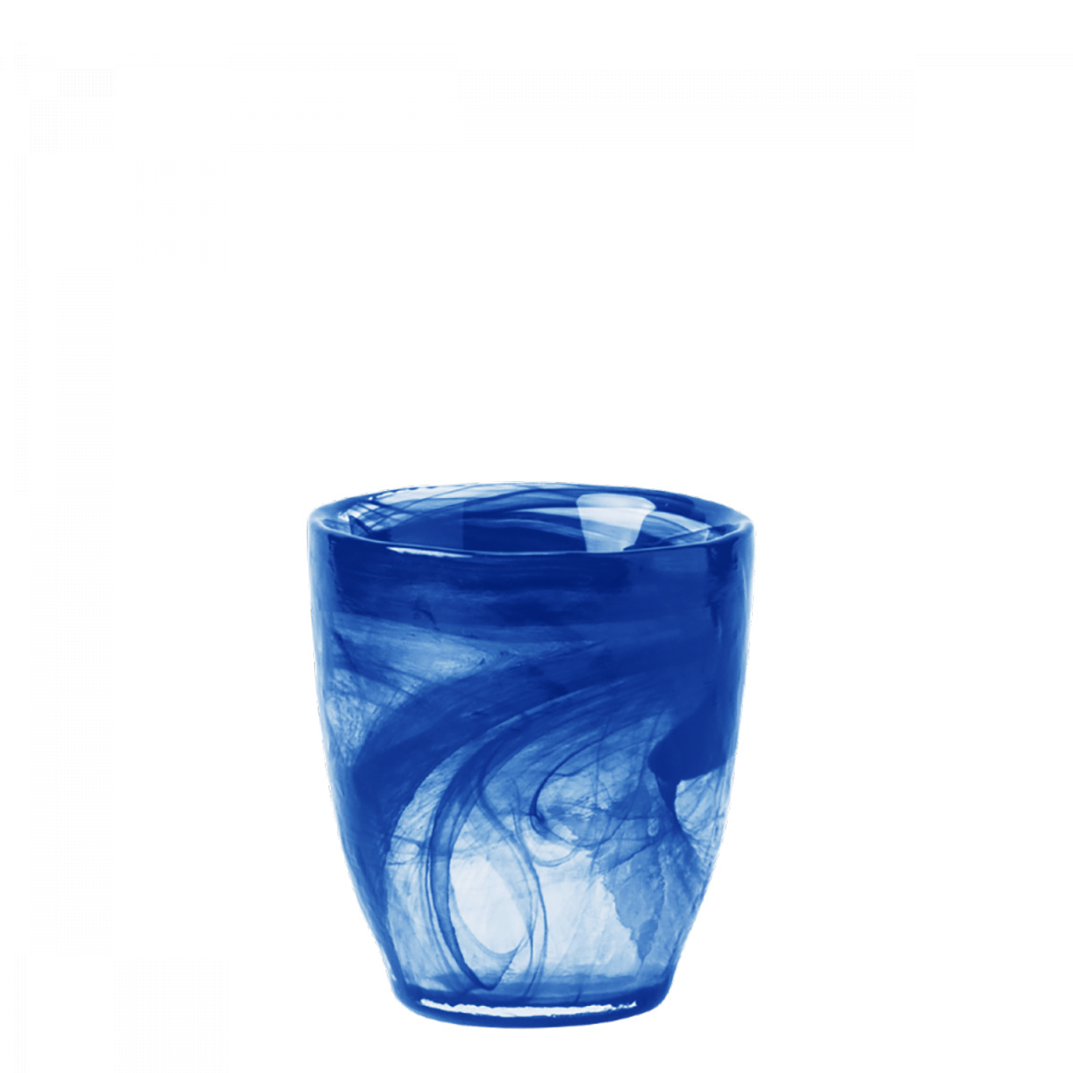 Wasserglas 3 dl - Elements Glas blau