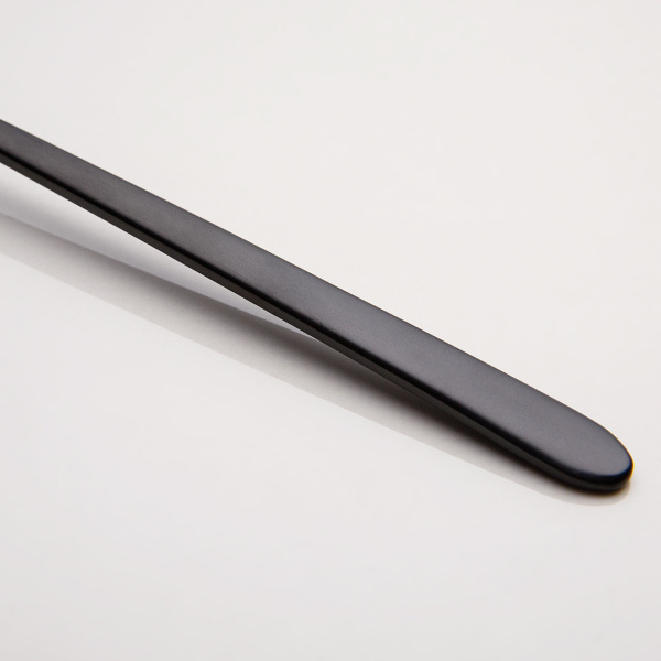 Besteck-Set 16-tlg. — Porto PVD dunkel Titan / schwarz sandgestrahlt