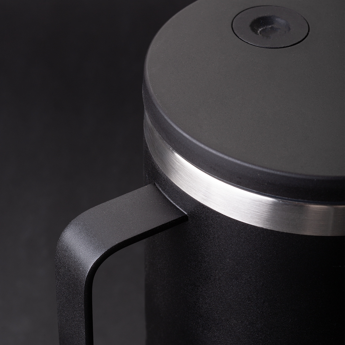 Thermo-Becher To Go Cup by Sola - schwarz matt