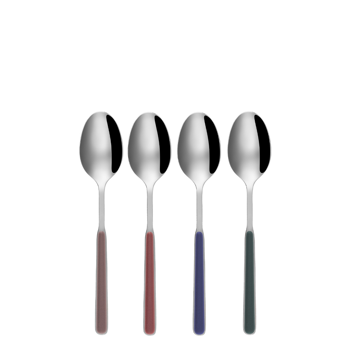 Müsli-/Dessertlöffel-Set 4-tlg. - RGB-Mix