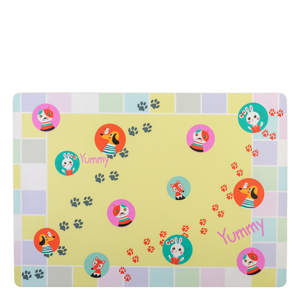 Kindertischset 45 x 32 - KIDS WORLD Animals