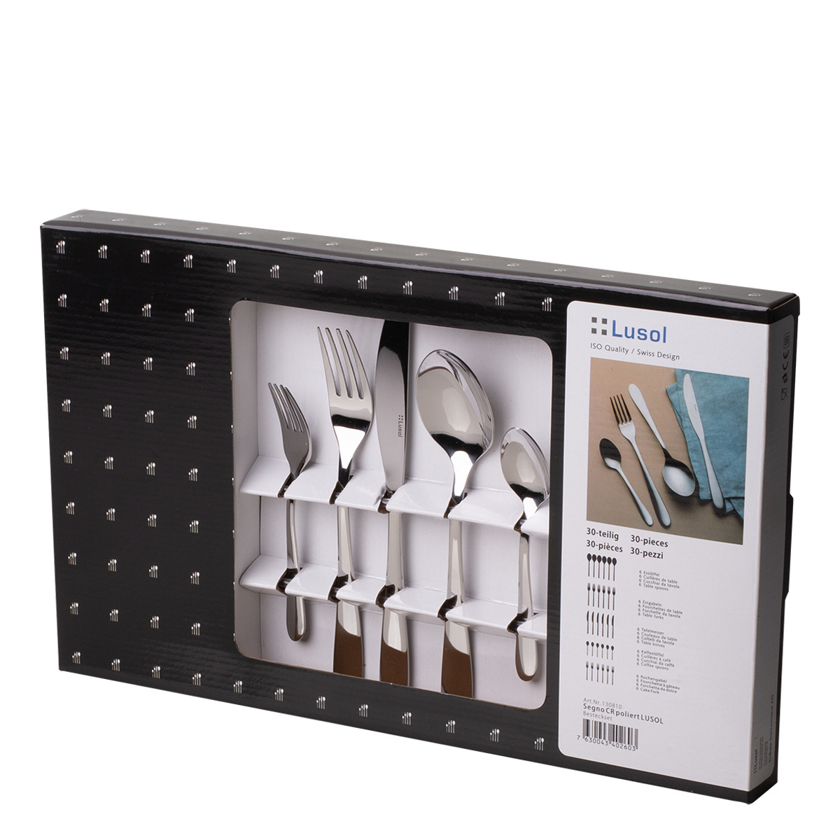 Besteckset 30-tlg. - Segno CR