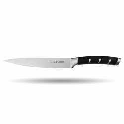 Messerset mit Holzständer, Schere und Schleifer - Flow Kitchen