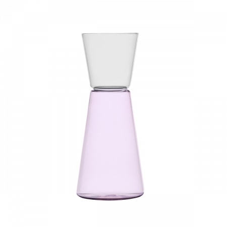 Krug rosa/klar 750 ml