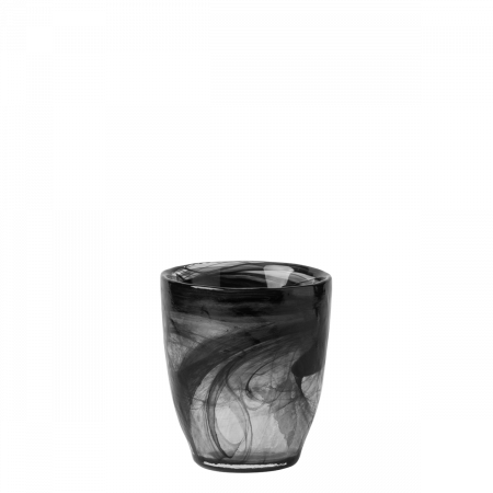 Wasserglas schwarz 300 ml - Elements Glas