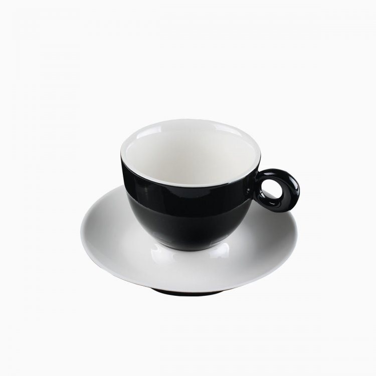 Kaffee -/Tee Untere schwarz 15 cm - RGB