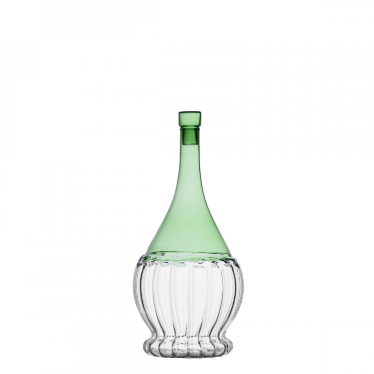 Flasche grün/klar  1,1 l