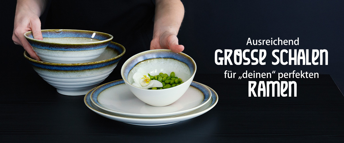 Servieren Sie Ramen wie in Asien